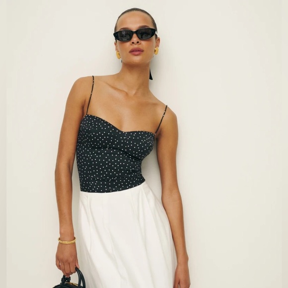 Reformation | Tops | Nwt Reformation Liza Satin Top In